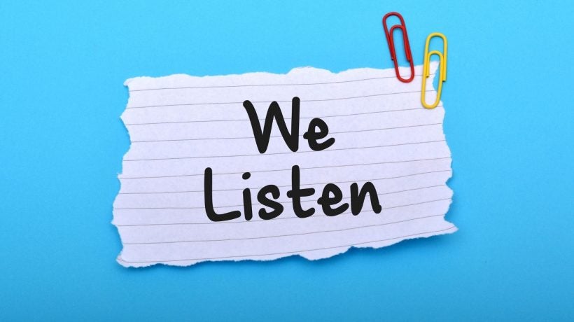 We Listen – Improving the Patient Experience Based on Your Feedback 1